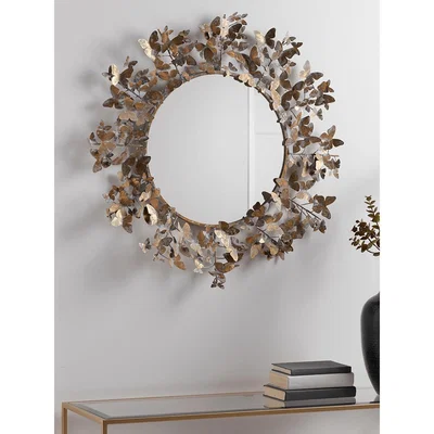 Cox and Cox Filigree Butterflies Mirror