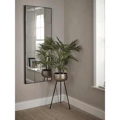 Cox and Cox Aged Glass Full Length Panel Mirror