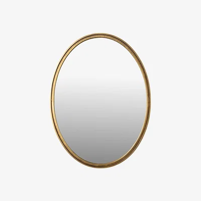Cuckooland Matz Medium Oval Mirror - Black