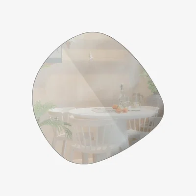 Cuckooland Woood Philou Stone Shape Mirror