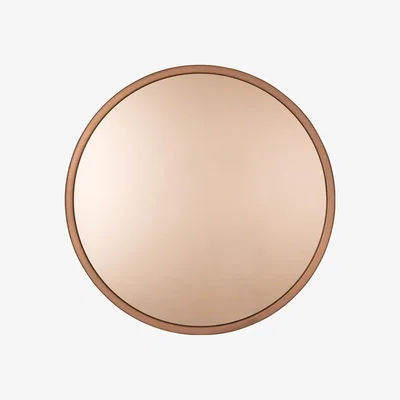 Cuckooland Zuiver Bandit Round Wall Mirror in Copper
