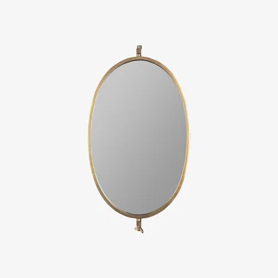 Cuckooland Lara Oval Mirror - Black
