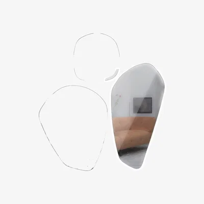 Cuckooland Ripple Set of 3 Mirrors