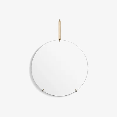 The Conran Shop Circular Wall Mirror Brass Large By MOEBE
