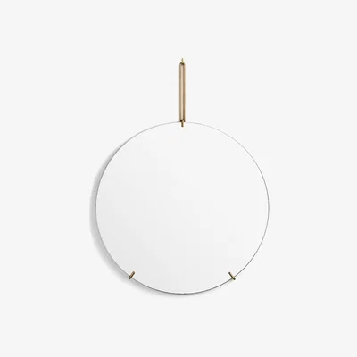 The Conran Shop Circular Wall Mirror Brass Large