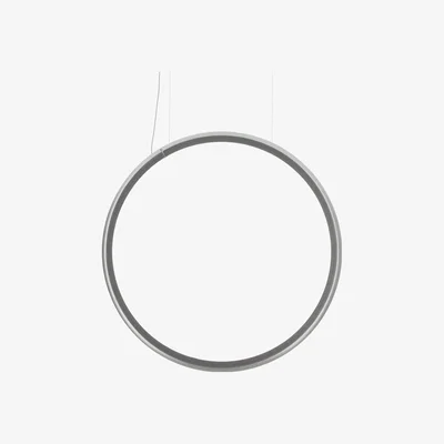 The Conran Shop Discovery Vertical TW Pendant Light in Satinised Aluminium