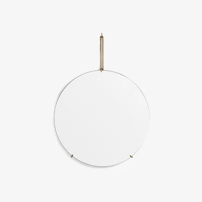 The Conran Shop Circular Wall Mirror Brass Small