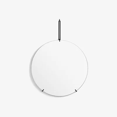 The Conran Shop Circular Wall Mirror Black Large