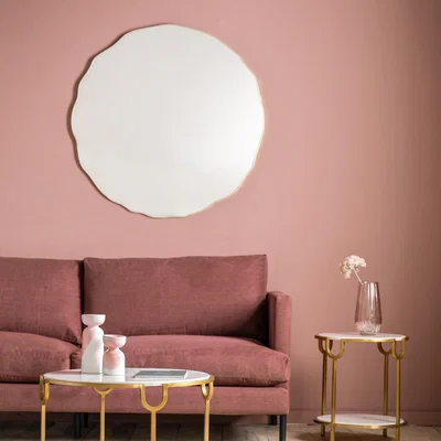 Dunelm Brantley Mirror 102cm Gold Effect