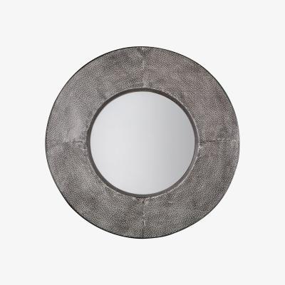 Dunelm Targa Round Mirror Grey