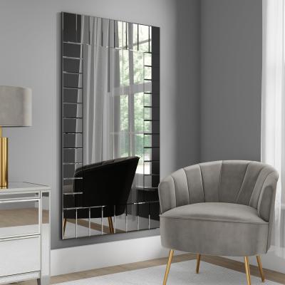 Dunelm Mosaic Smoked Full Length Mirror Smoke (Grey)