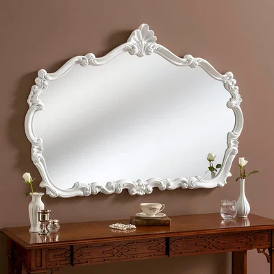 Dunelm Yearn Decorative Mirror 122x814cm White White