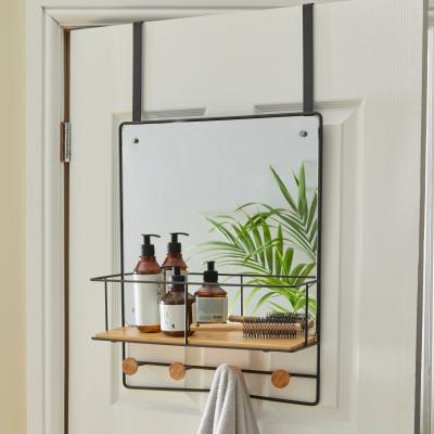 Dunelm Black Overdoor Mirror Black
