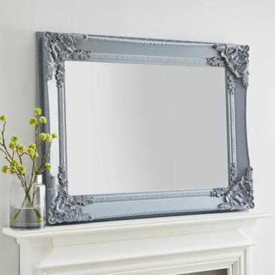 Dunelm Roma Wall Mirror 115cm x 84cm Grey Grey