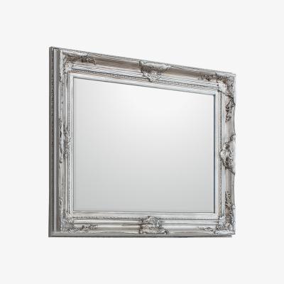Dunelm Hampshire Silver Effect 115x84cm Wall Mirror Silver Effect