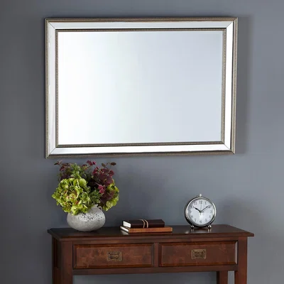 Dunelm Dorma Stud Angled Wall Mirror Champagne