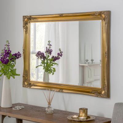 Dunelm Yearn Baroque Leaner Mirror Gold Effect Gold Effect