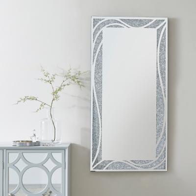 Dunelm Mirage Full Length Mirror Silver Effect