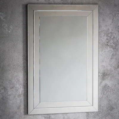Dunelm Peron Rectangle Mirror Clear