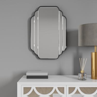 Dunelm Equatorial Wall Mirror Black