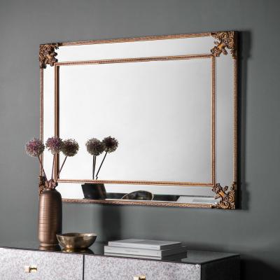 Dunelm Wilson Gold Effect Mirror Gold Effect