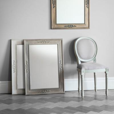 Dunelm Ellesmere Limed Oak 94x68cm Wall Mirror Natural