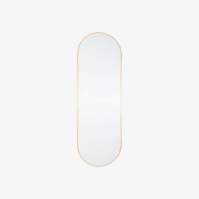 Dunelm Malton Oval Wall Mirror Gold