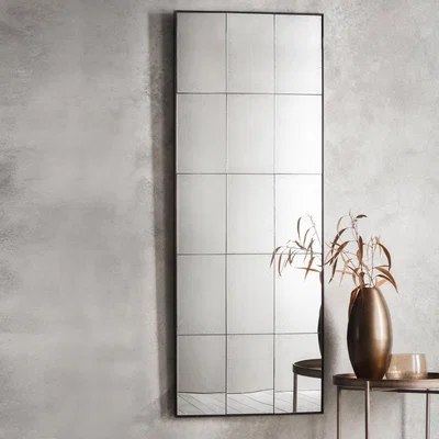 Dunelm Loretto Rectangle Mirror 62 x 160cm Brown