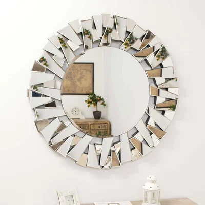 Dunelm Warren Wall Mirror Clear