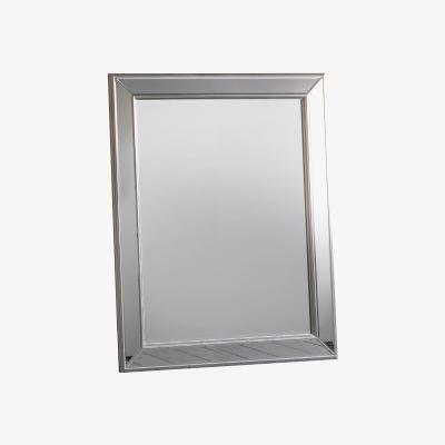 Dunelm Kenna Rectangle Mirror 79 x 109cm Champagne Champagne