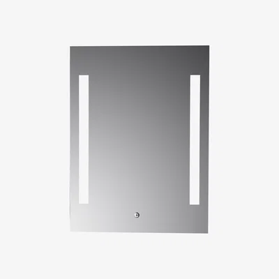 Dunelm Henbury Illuminated Mirror Stainless Steel