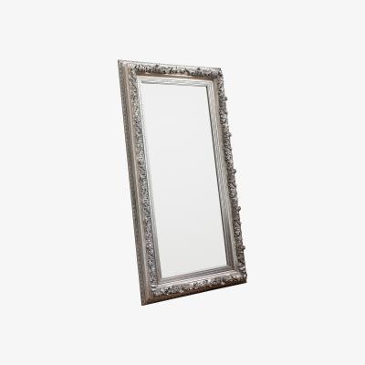 Dunelm Antwerp Silver Effect 180x93cm Wall Mirror Silver Effect