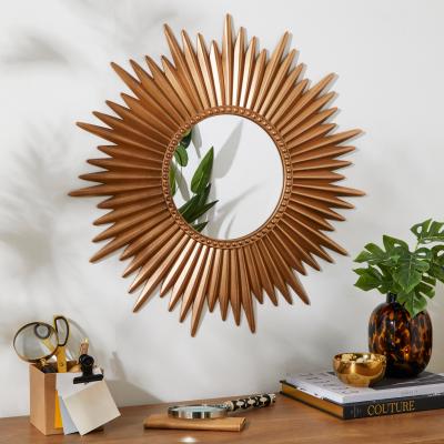 Dunelm Starburst Mirror Brown