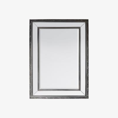 Dunelm Marylebone Pewter 115x84cm Wall Mirror Grey