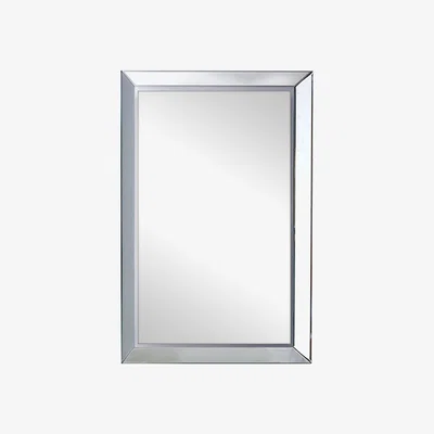Dunelm Wall Mirror 76x51cm Clear