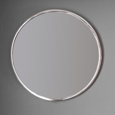 Dunelm Metal Round Wall Mirror, Silver 61cm Silver