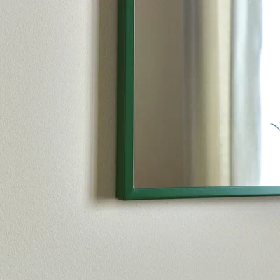 Dunelm Arch Metal Wall Mirror Green