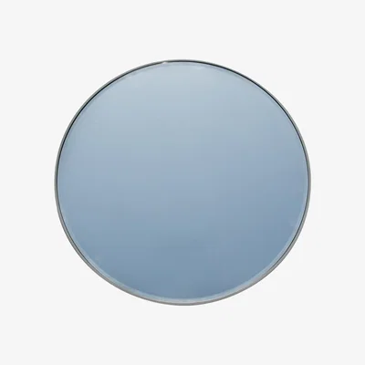 Dunelm Apartment Circular Mirror 50cm Grey Grey