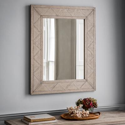 Dunelm Mystic Mirror 90 x 110cm Light Wood