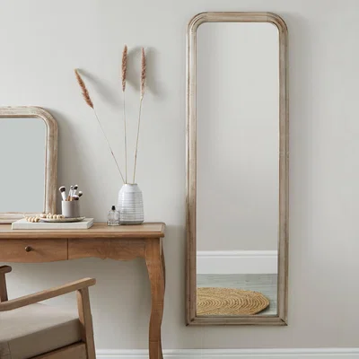 Dunelm Churchgate Oak Full Length Mirror Oak (Brown)