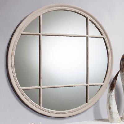 Dunelm Eccleston Window Wall Mirror Natural