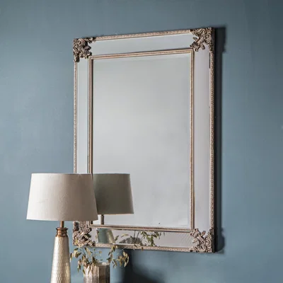 Dunelm Wilson Champagne Mirror Champagne