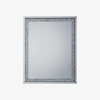 Dunelm Anton Wall Mirror 90x60cm Silver