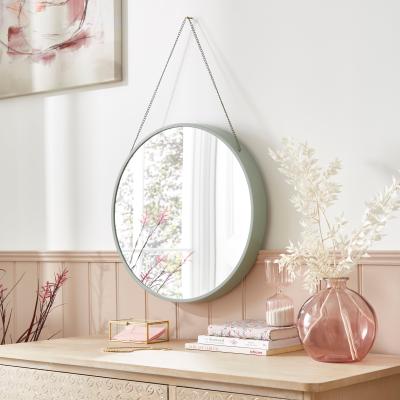 Dunelm Medium Hanging Chain Wall Mirror Lilypad