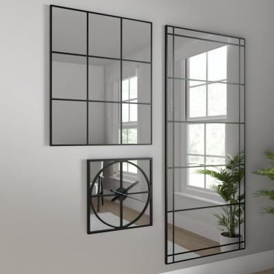 Dunelm Apartment Full Length Window Wall Mirror Silver