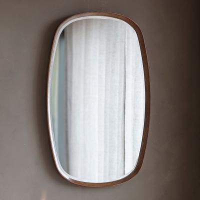 Dunelm Keaton Walnut Mirror Brown