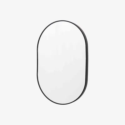 Furniture Village Yeardley Small Black Mirror