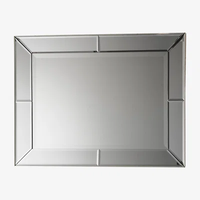 Furniture Village Kinsella Small Mirror - Silver