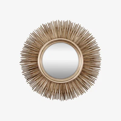 Furniture Village Sunburst Mirror Antique Silver - Gold