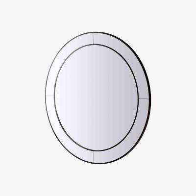 Furniture Village Elegance Large Round Mirror - Black